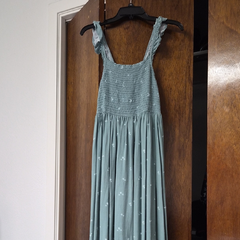 Cat & Jack Light Green Casual Girls  Dress